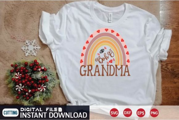 Boho Grandma Svg: Graphics for T-Shirt Designs