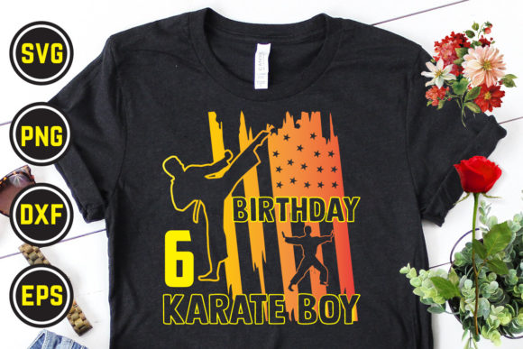 Karate Svg T Shirt Design 12: Graphics for Print Templates