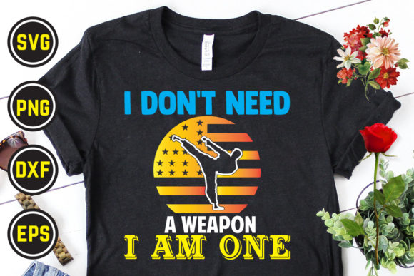 Karate Svg T Shirt Design 16: Graphics for Print Templates