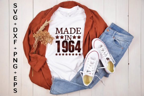 MADE in 1964 SVG Design Graphics