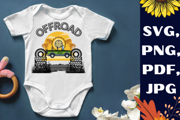 Offroad Svg T-shirt Designs: Graphics and Print Templates