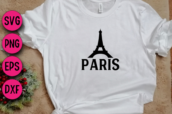 Paris Graphics for T-Shirt Designs