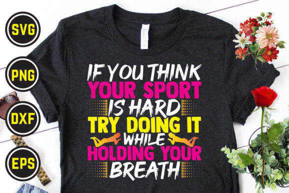 Swimming Svg T Shirt Design 24: Graphics for Print Templates